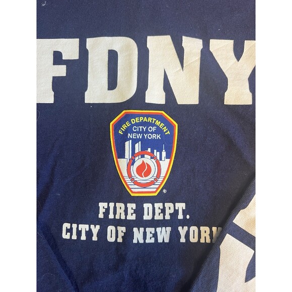 Boys FDNY Fire and NYPD Police Shirts Size Medium 6/7 Lot Dress Up Play Costume - Picture 6 of 13